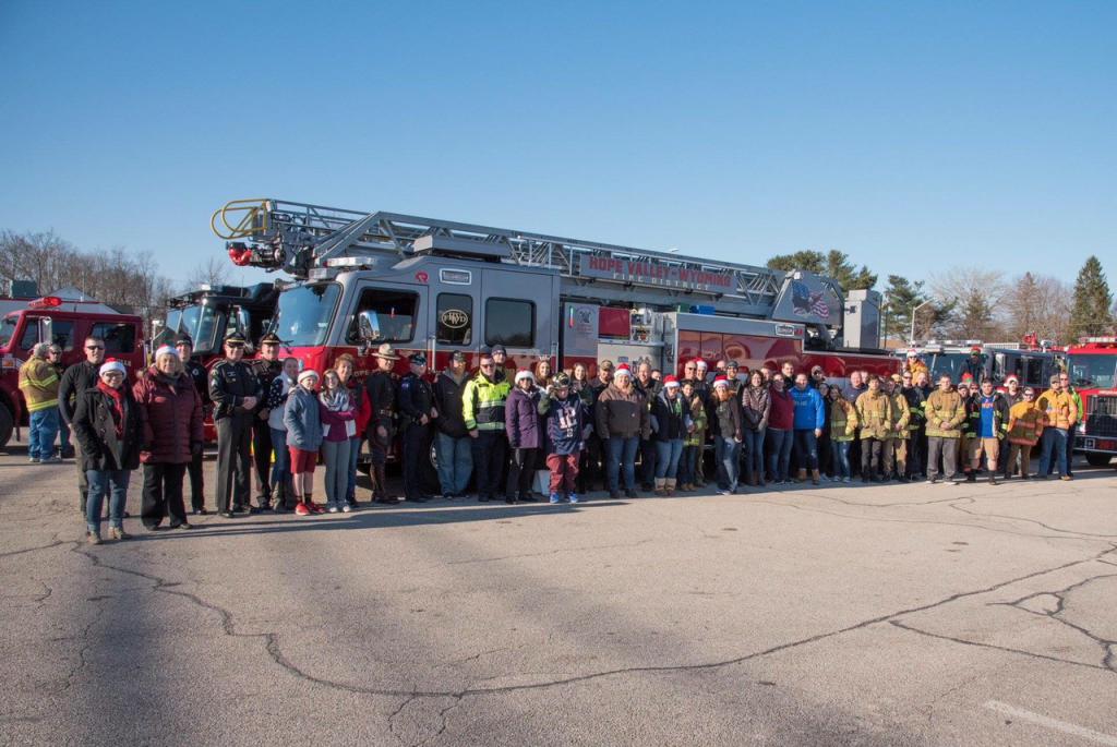 Southern League members join together for the annual holiday toy drive parade to RICAN in Richmond. 
